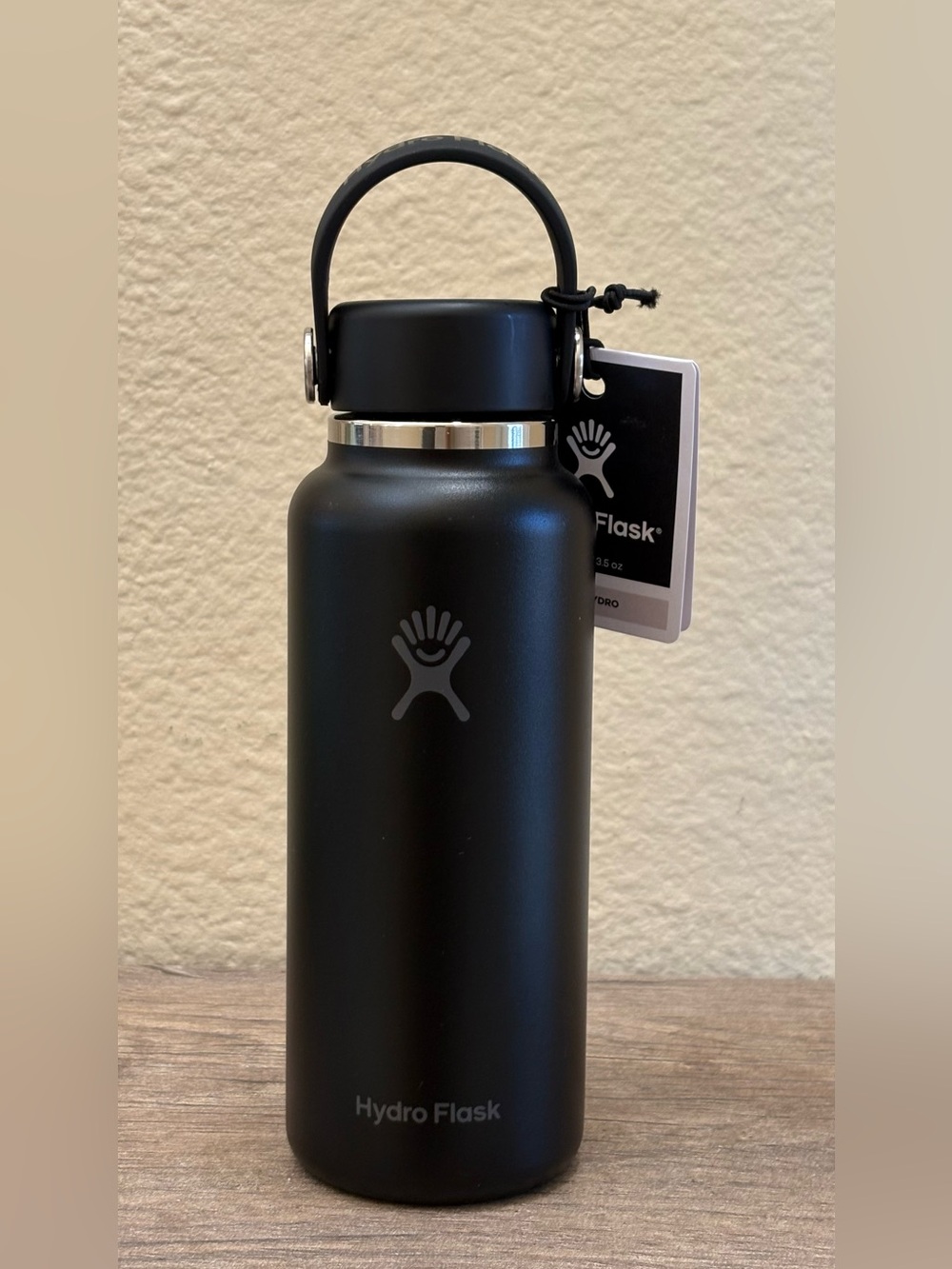 Hydro Flask Micro Bottle 13.5 oz Tonal Black